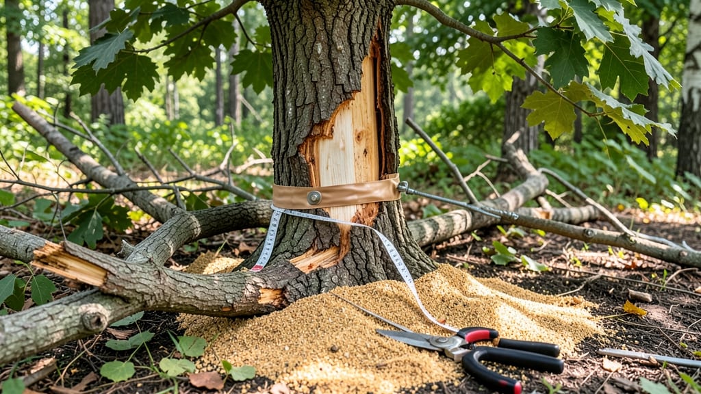 Tree Broke in Half: Emergency Stabilization for Fast Recovery