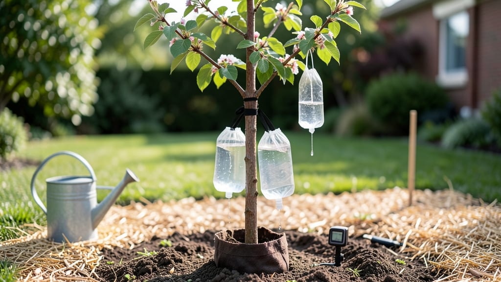 New Tree Watering Bags: Self-Watering System for Drought-Proof Growth