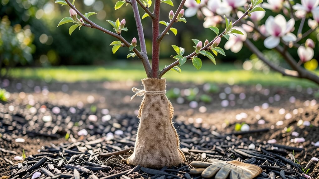 Burlap Tree Cover Guide: Winter Protection That Saves Young Trees