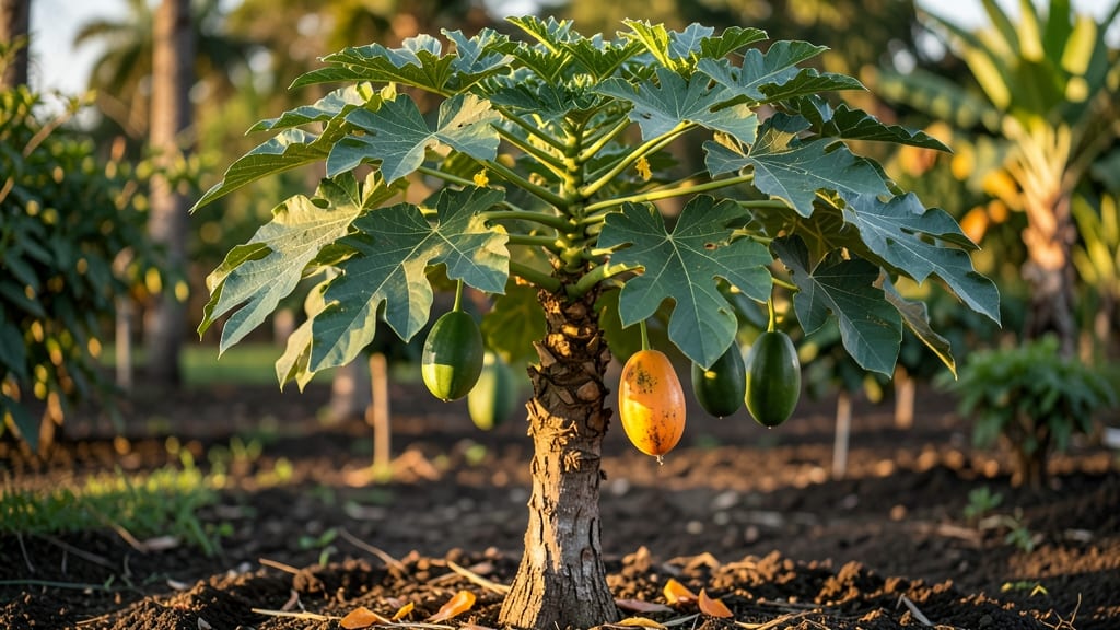 How Tall Do Papaya Trees Grow: Fastest-Growing Varieties and Space Needs
