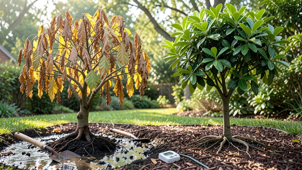 Will an Overwatered Tree Recover: Root Rot Signs and Reviving Steps