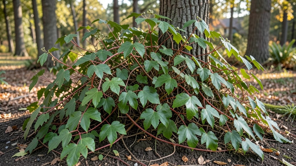 Poison Ivy on Tree Vine: Cut, Seal, and Prevent Regrowth
