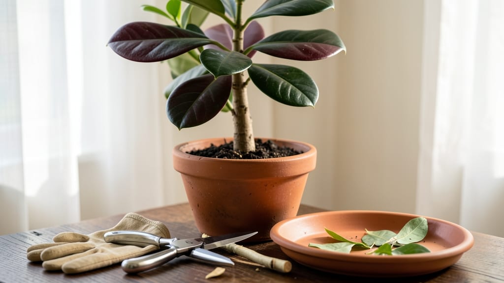 How to Stop Your Rubber Tree Growing Too Tall: Prune for Controlled Height Growth