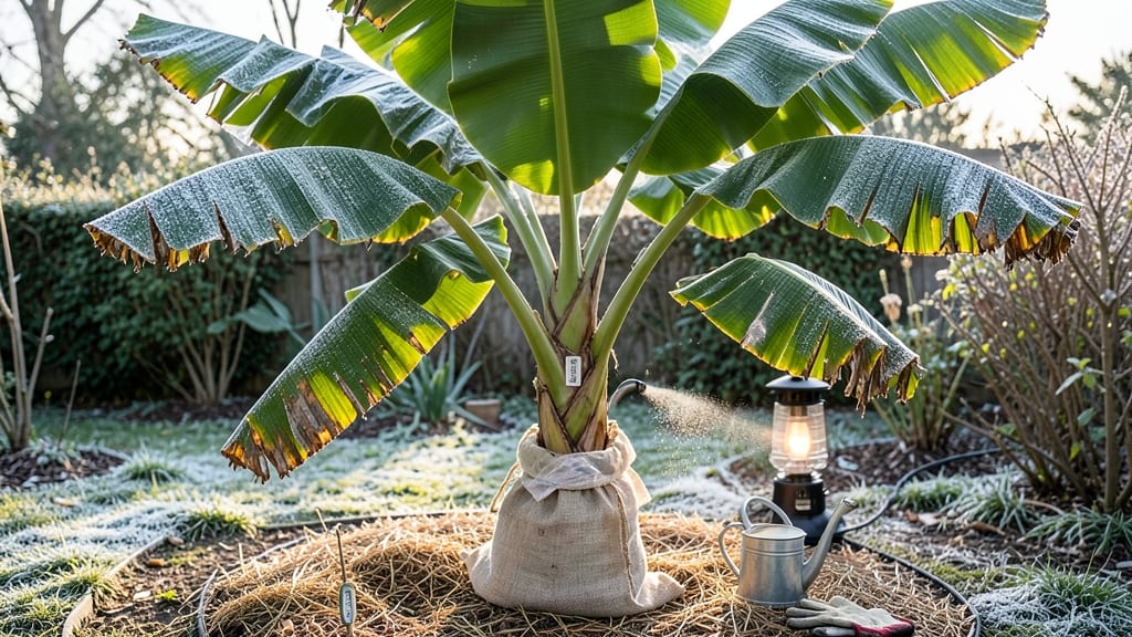 How to Protect Banana Tree from Frost: Layered Blanket Method for Sub-Zero Survival