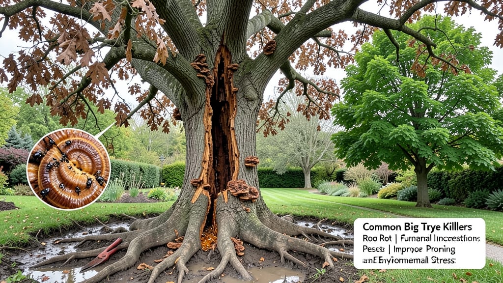 How to Identify and Treat Big Tree Killer Disease: Early Signs and Expert Solutions