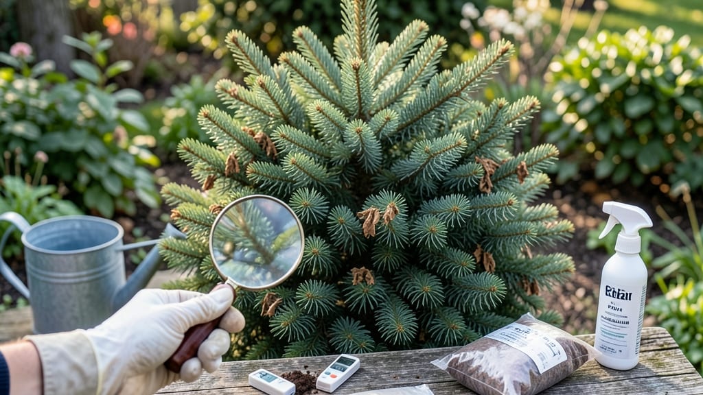 Canaan Fir Tree Turning Brown: Fungal Blight Fix in 3 Simple Steps