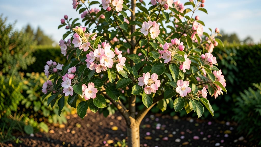 Gala Apple Tree Blossom: Seasonal Canopy Magic for Pollinators