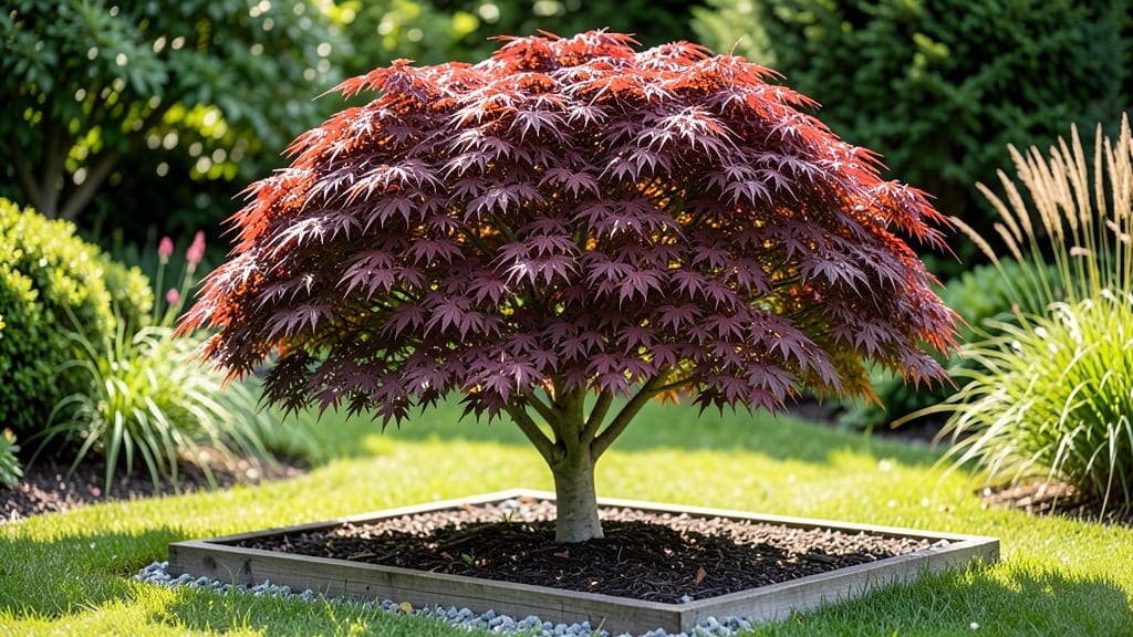 Maple Tree Burgundy Leaves: Vibrant Fall Foliage That Transforms Your Yard
