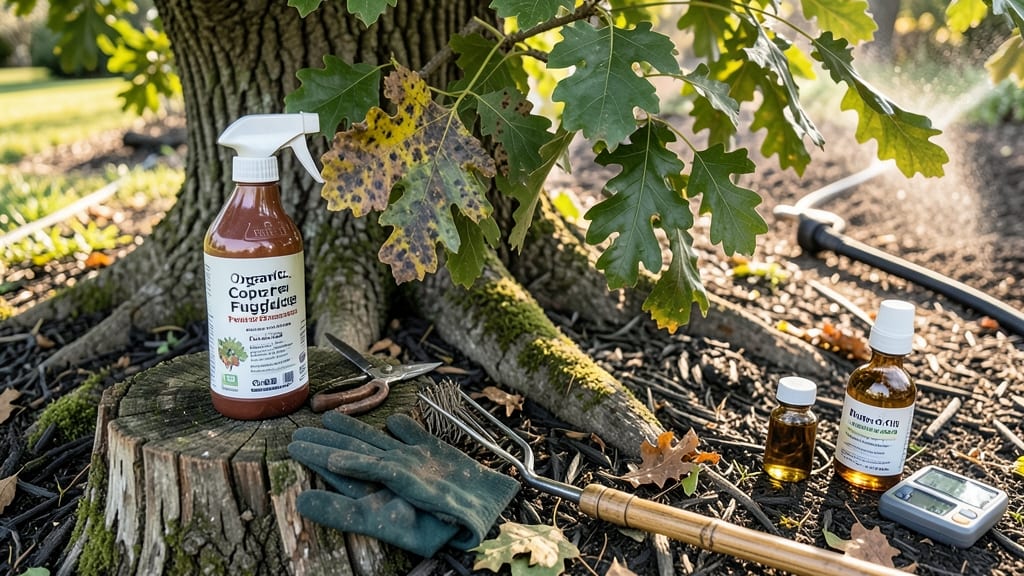 Black Spots on Tree Leaves Treatment: Fungal Spot Cure in 3 Simple Steps