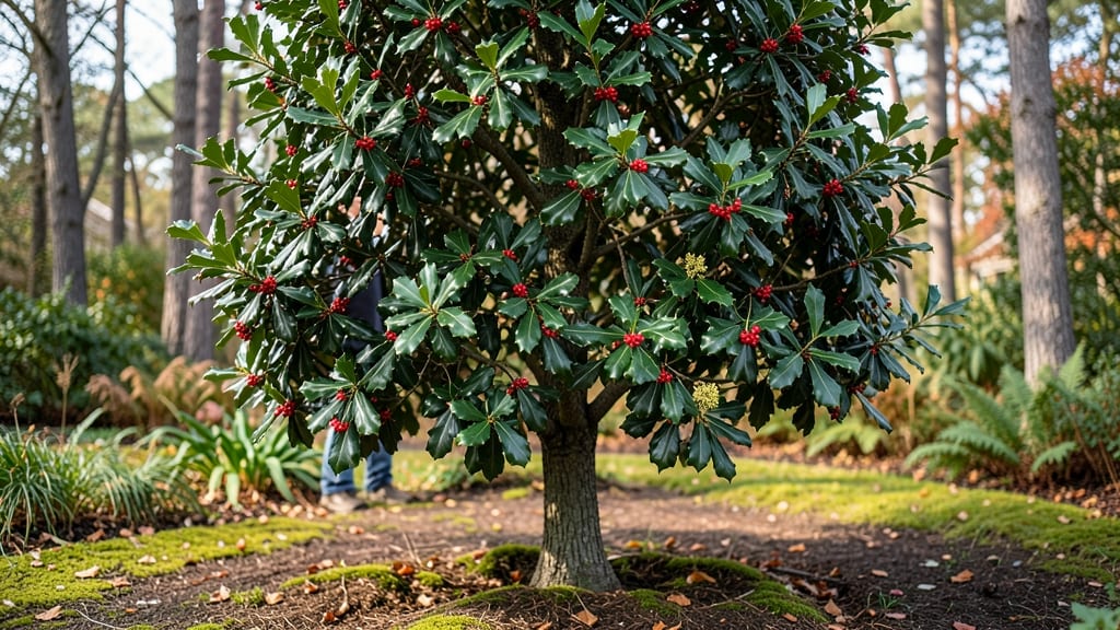 How Tall Can a Holly Tree Grow: Mature Heights by Species and Climate Zones