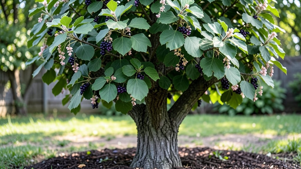 Mulberry Tree Front Yard: Privacy Screen With Season-Long Color