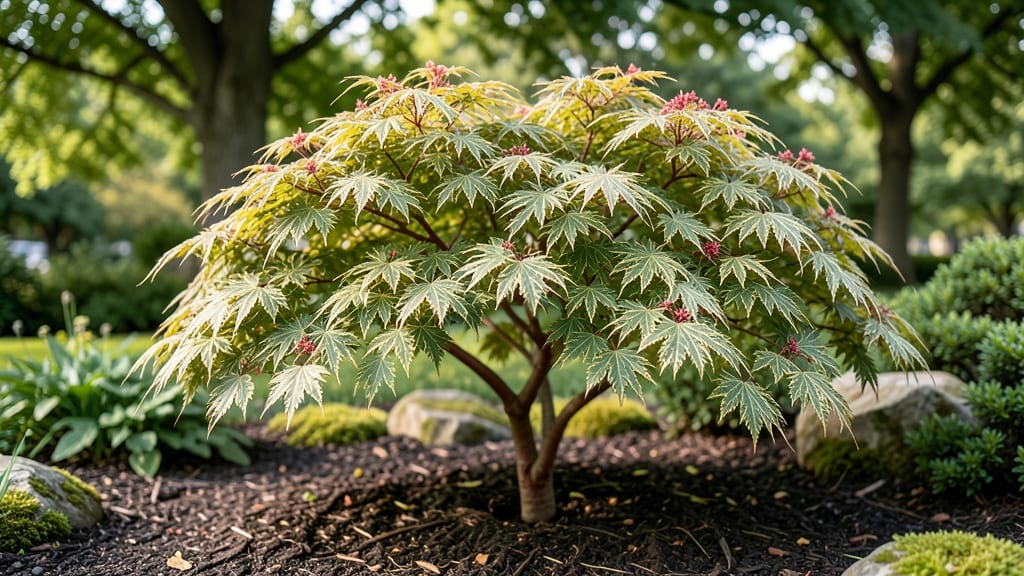 Tree With Dark and Light Green Leaves: Year-Round Contrast for Stunning Garden Focal Points